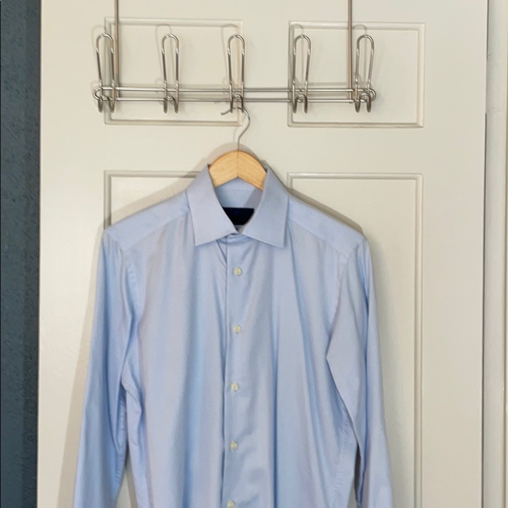 David Donahue 15.5 34/35 Trim fit Dress Shirt